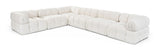 Orin - L-Shaped Velvet 6 Piece Modular Sectional