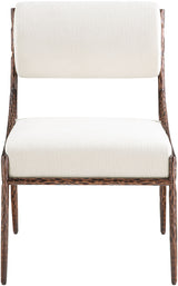 Bastille - Upholstered Dining Side Chair (Set of 2) - Bronze Frame