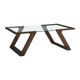 Kieran Rectangular Coffee Table in Dark Espresso - (T10410CT)