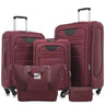 Softside Luggage Expandable Set With Duffel Bag Upright Spinner