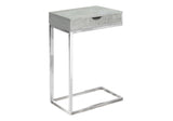 Accent Table, C - Shaped Contemporary Elegant Desig