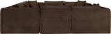 Shaggy - 8 Piece Modular U-Shaped Sectional