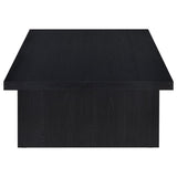 Max - Rectangular Engineered Laminate Coffee Table - Black
