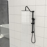 Shower System With 5 Function Rain Hand Shower And Slide Bar Combo