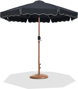 Amalfi - Patio Umbrella - Light Brown Base / Light Brown Pole