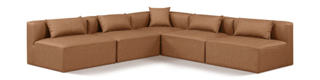 Cube - 5 Piece Modular Corner Armless Sectional