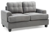 Stylish Transitional Loveseat For Two