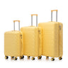 3 Pieces Set 20" / 24" / 28" Spinner Wheel Luggage With Combination Lock