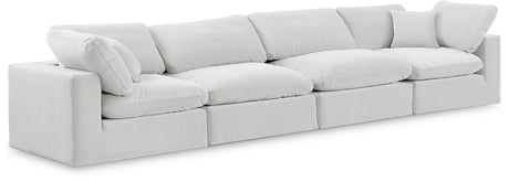Comfy - Velvet Modular Sofa 4 Seats