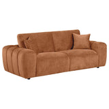 Burnett - Chenille Upholstered Wide Arm Sofa