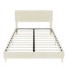 Upholstered Bed With Tufted Headboard