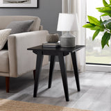 Sleek Minimal Solid Wood Side Table