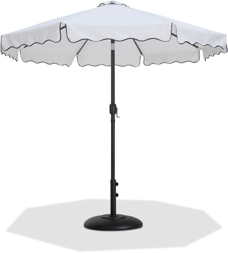 Amalfi - Patio Umbrella - Black Base / Black Pole