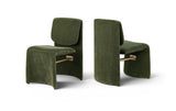 Slique - Performance Fabric Upholstered Dining Chair (Set of 2)