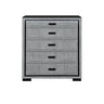Isaiah - Upholstered Chest With LED Lighting