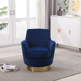 Teddy Swivel Barrel Chair, Swivel Accent Chairs Armchair For Living Room