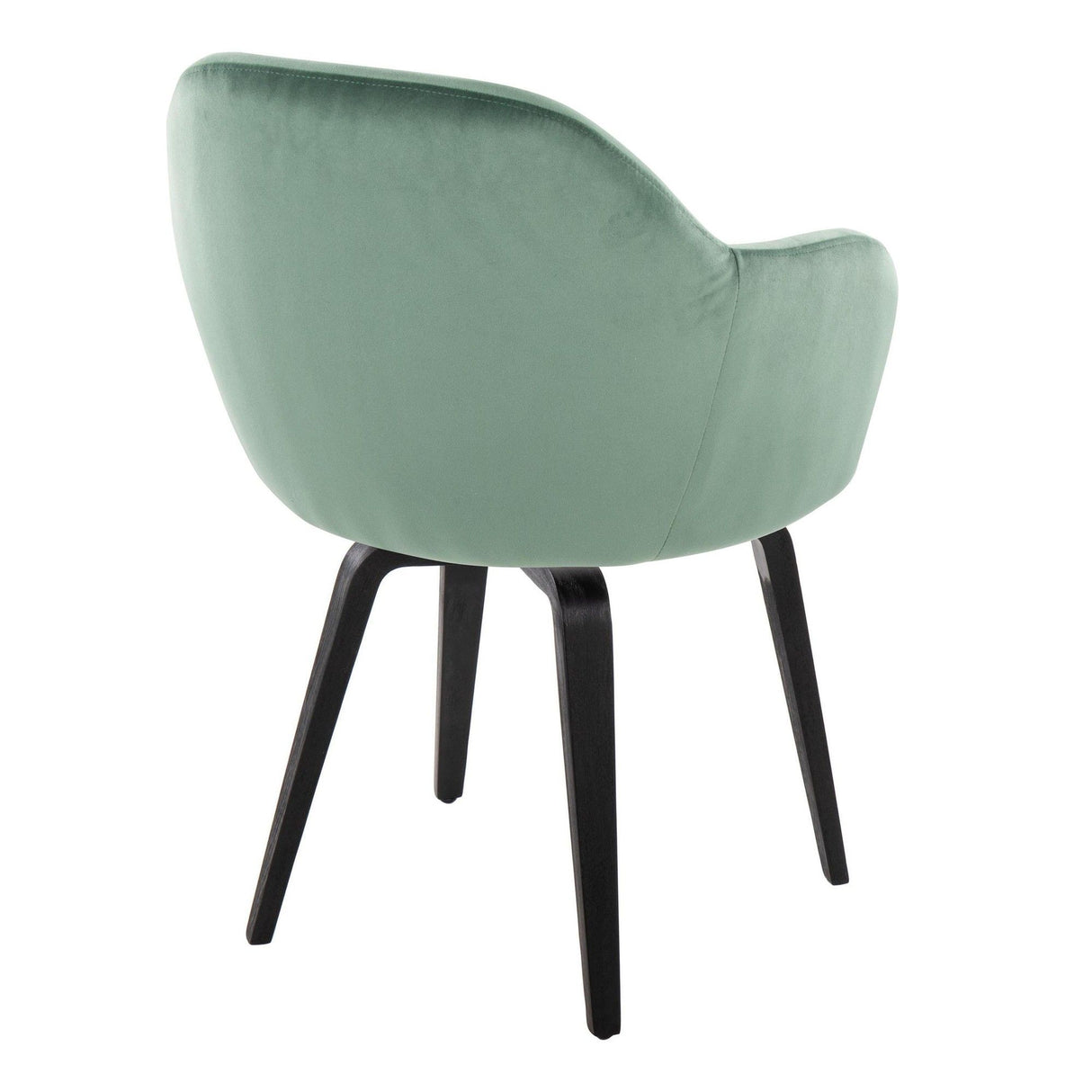 Buena - Dining Chair (Set of 2) - Black Wood Legs