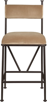 Monarch - Velvet Counter Stool (Set of 2)