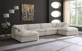Cozy - 6 Piece Modular Double Chaise Sectional