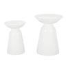 Serenita - Outdoor Side Tables With Flared Design (Set of 2)