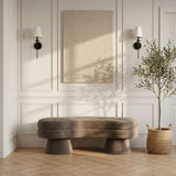 Zenna - Velvet Bench