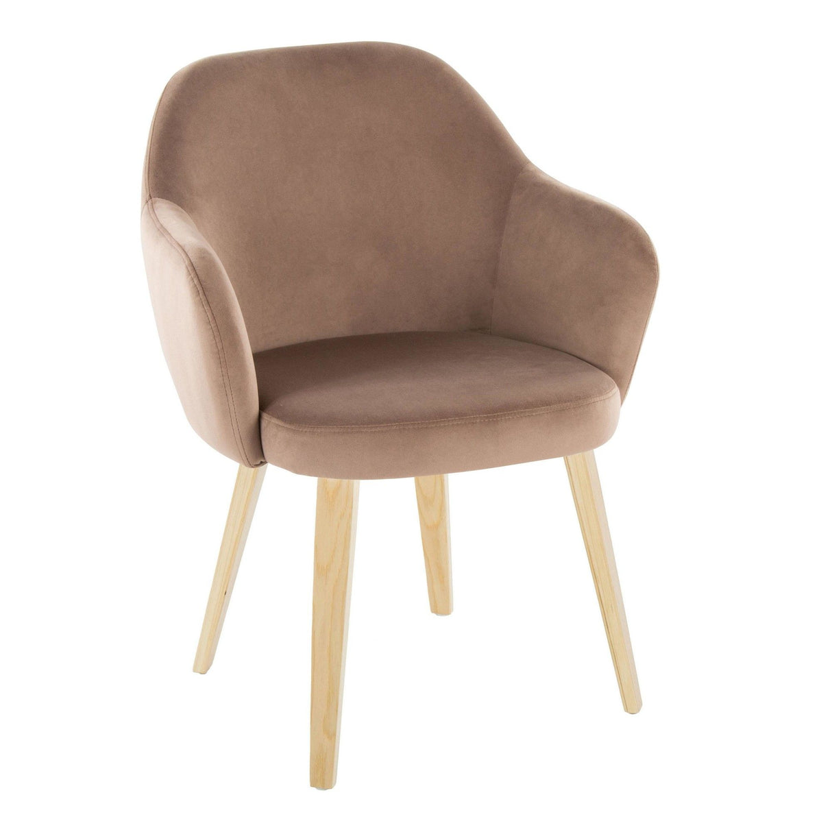 Buena - Dining Chair (Set of 2) - Natural Wood Legs