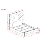 Prime - Bed With LED Headboard