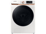 5.0 cu. ft. Extra Large Capacity Smart Front Load Washer with Super Speed Wash and Steam in Ivory - (WF50BG8300AEUS)