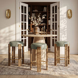 Harrison - Vegan Leather Counter Stool
