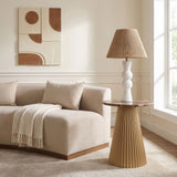 Cindra - Genuine Marble Top And Iron Base Table