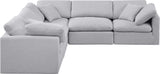 Indulge - Linen 5 Piece Modular Corner Sectional