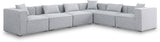 Cube - Linen 6 Piece Modular Corner Sectional