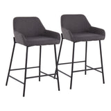 Daniella - Fixed-Height Counter Stool (Set of 2)