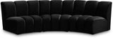 Infinity - 3 Piece Velvet Modular Sectional