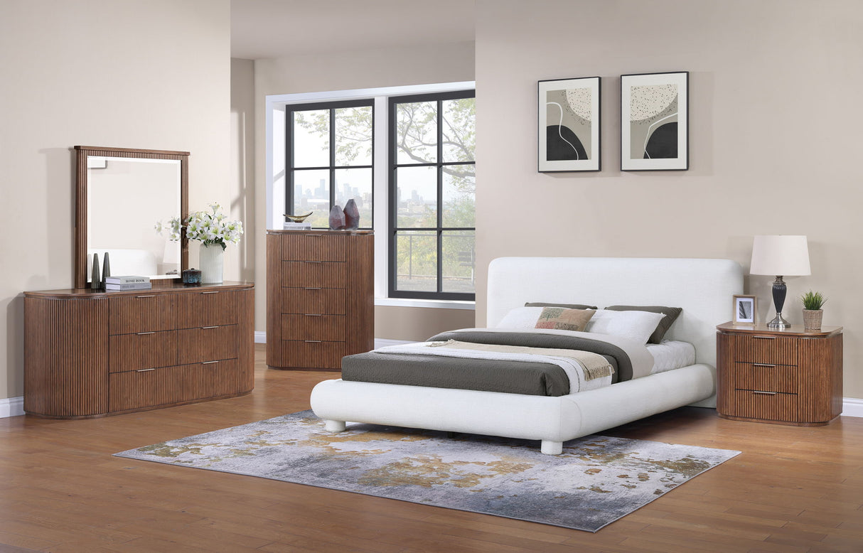 Astrid - Solid Wood And Oak Veneer Chest