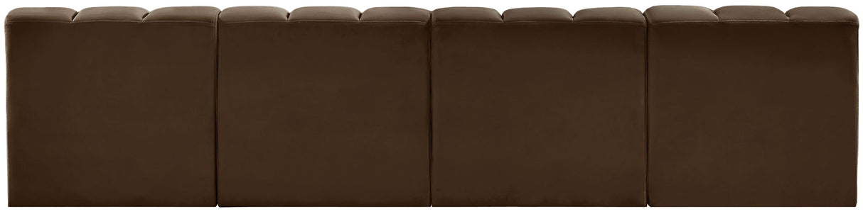 Arc - Velvet 4 Seats Modular Sofa