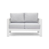 Patio All-Weather Loveseat With Thick Cushions