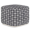 Noreen - Upholstered Square Pouf