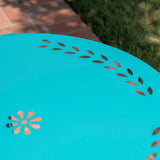 Lourdes - 3 Piece Metal Set - Teal