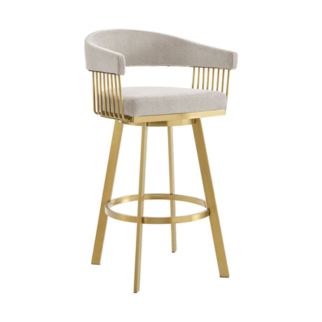 Chelsea - Swivel Fabric Stool