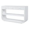 Console Table With 3 Soft Close Drawers & 2 Open Shelves