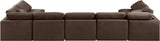 Indulge - Velvet 7 Piece Modular U-Shaped Sectional