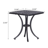 End Table - Gunmetal