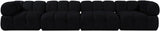 Orin - Fabric Velvet 4 Piece Modular Sofa
