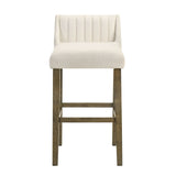 Fauna - Modern Transitional Wood Bar Height Kitchen Bar Stool