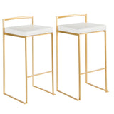 Fuji - Stackable Barstool Set