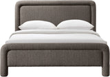 Baylor - Fabric With Interwoven Chenille Upholstered Bed