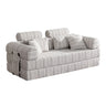 Convertible Sleeper Sofa Bed With High Density Compressed Sponge, Upholstered Couch For Living Room