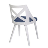 Charlotte - Farmhouse Chair (Set of 2) - White Textured Wood