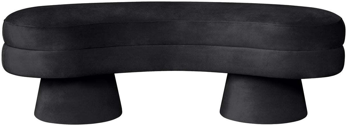 Zenna - Velvet Bench